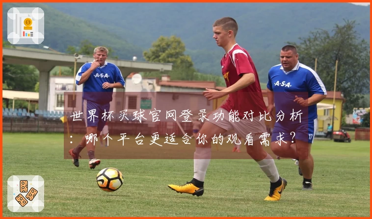 世界杯买球官网登录功能对比分析：哪个平台更适合你的观看需求？