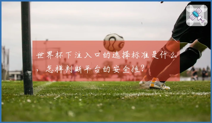 世界杯下注入口的选择标准是什么,怎样判断平台的安全性?