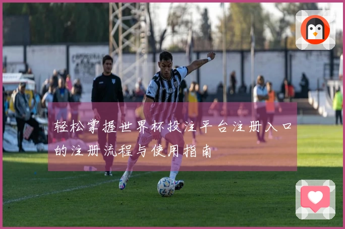 轻松掌握世界杯投注平台注册入口的注册流程与使用指南